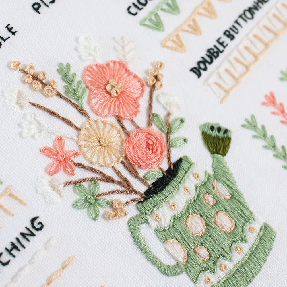 Embroidery Kit for Beginners Starter Set