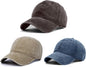 Vintage Washed Distressed Trucker Hat – Adjustable Dad Cap