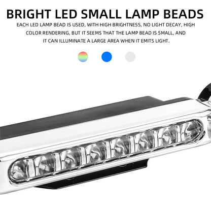 Wind Powered Car LED Daytime Running Light Auxiliary