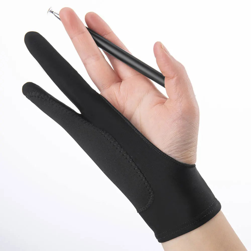 Anti-Touch Two-Finger Hand Painting Gloves Art Supplies