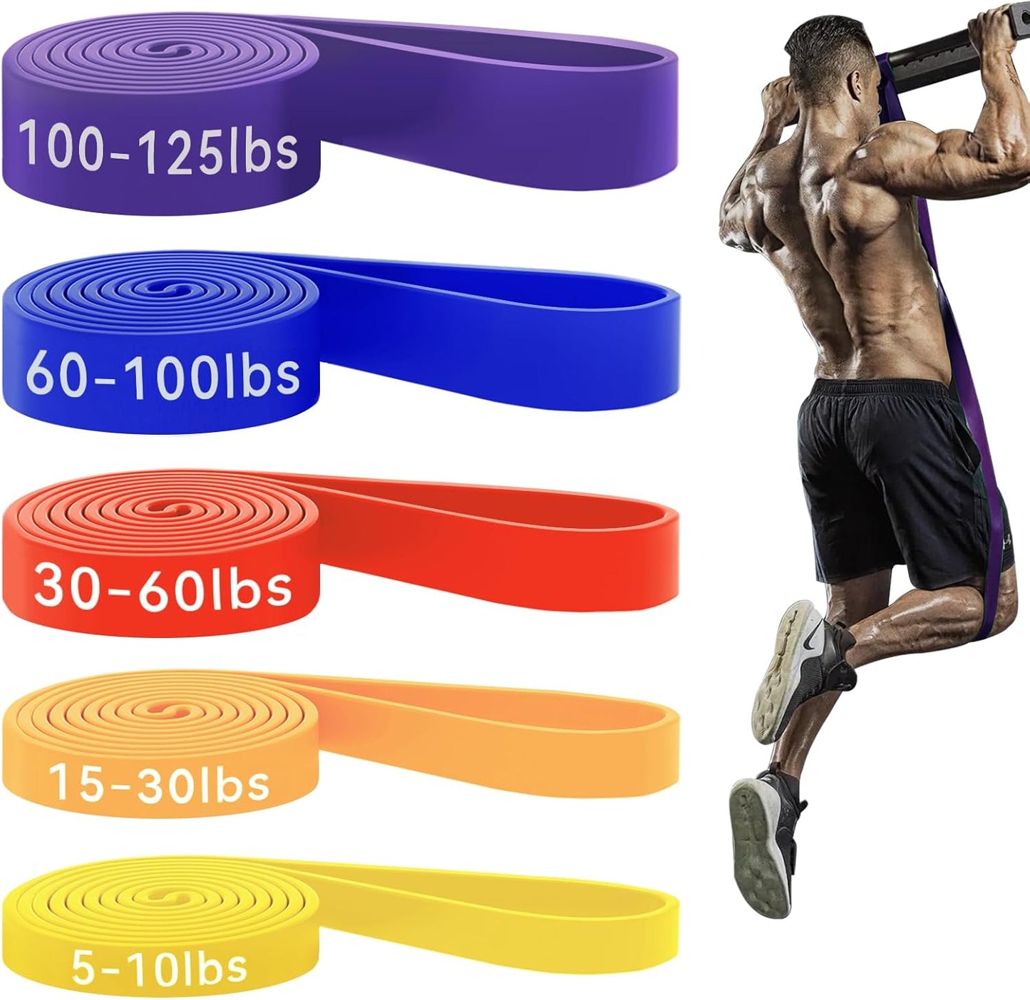 Pull up Assistance Bands Resistance Bands Set