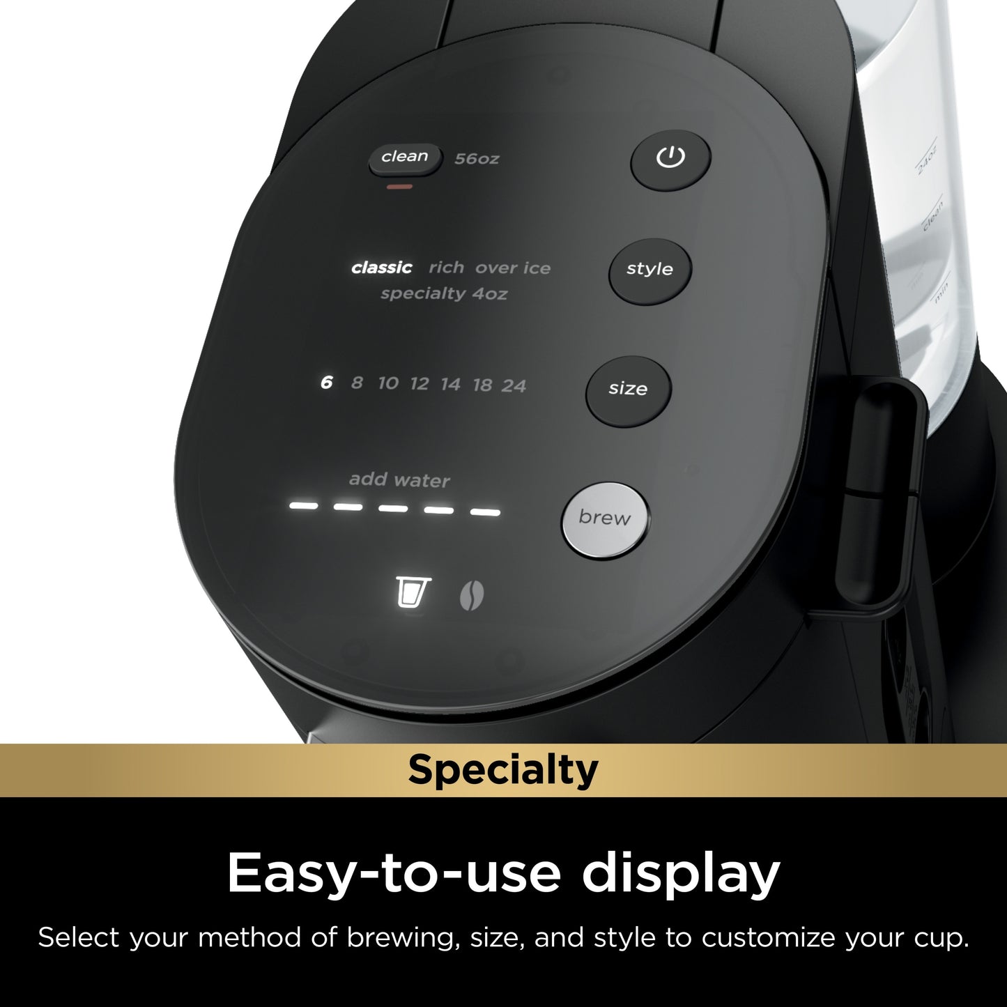 Pods & Grounds Specialty Single-Serve Coffee Maker