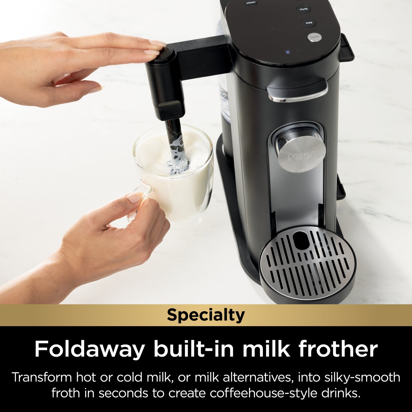 Pods & Grounds Specialty Single-Serve Coffee Maker