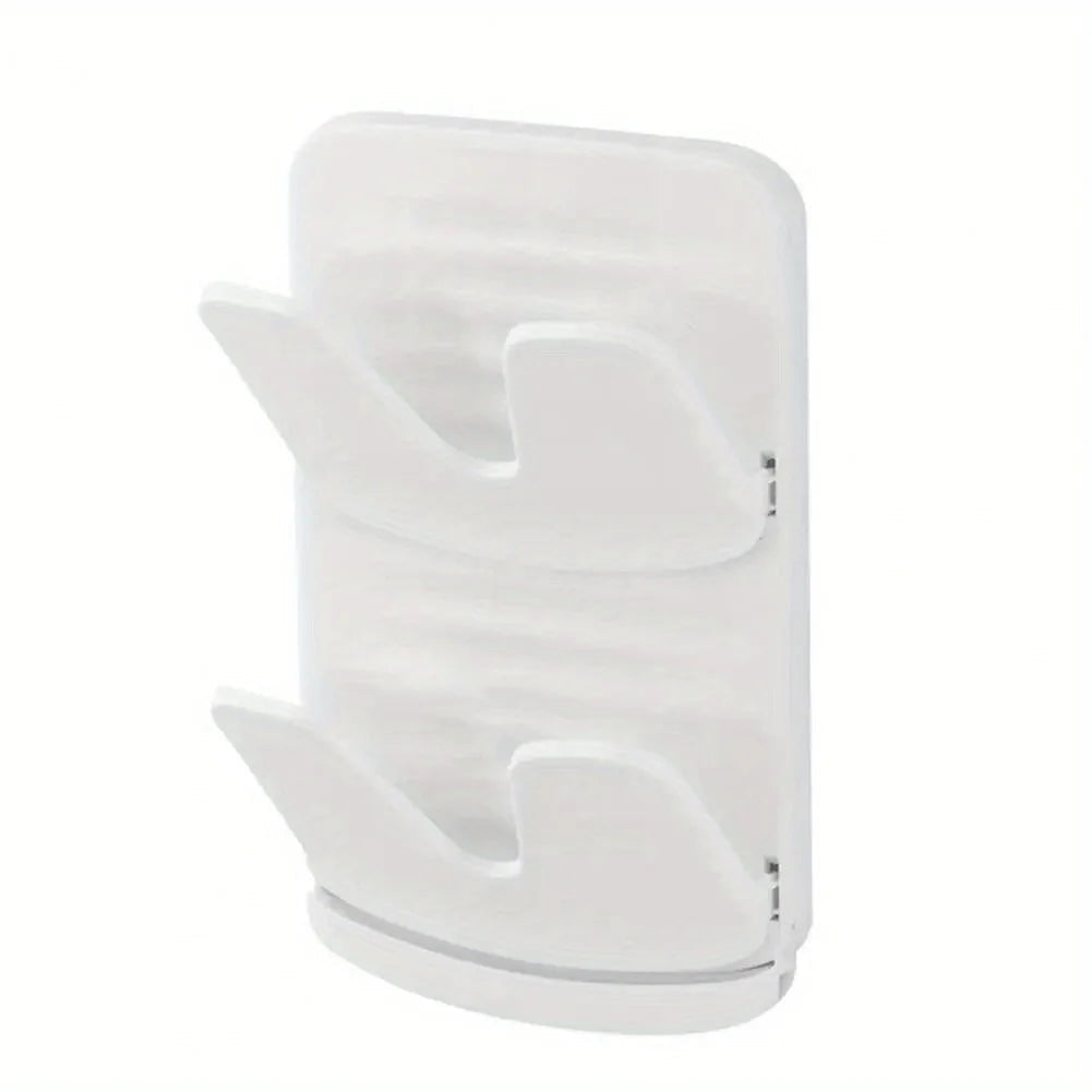 Foldable No-Drill Pot Lid & Cutting Board Holder New Looks Amazing
