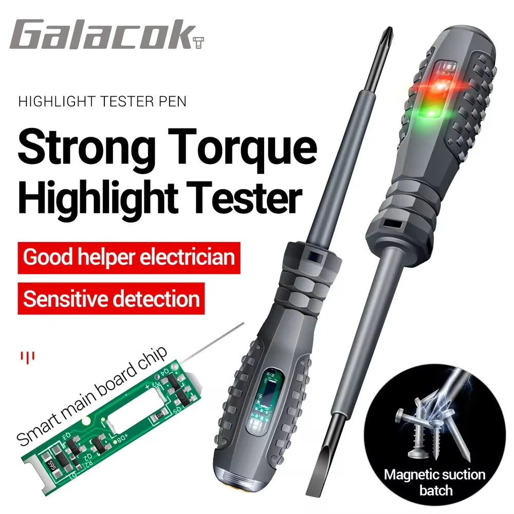 Multifunctional Electrician Test Screwdriver