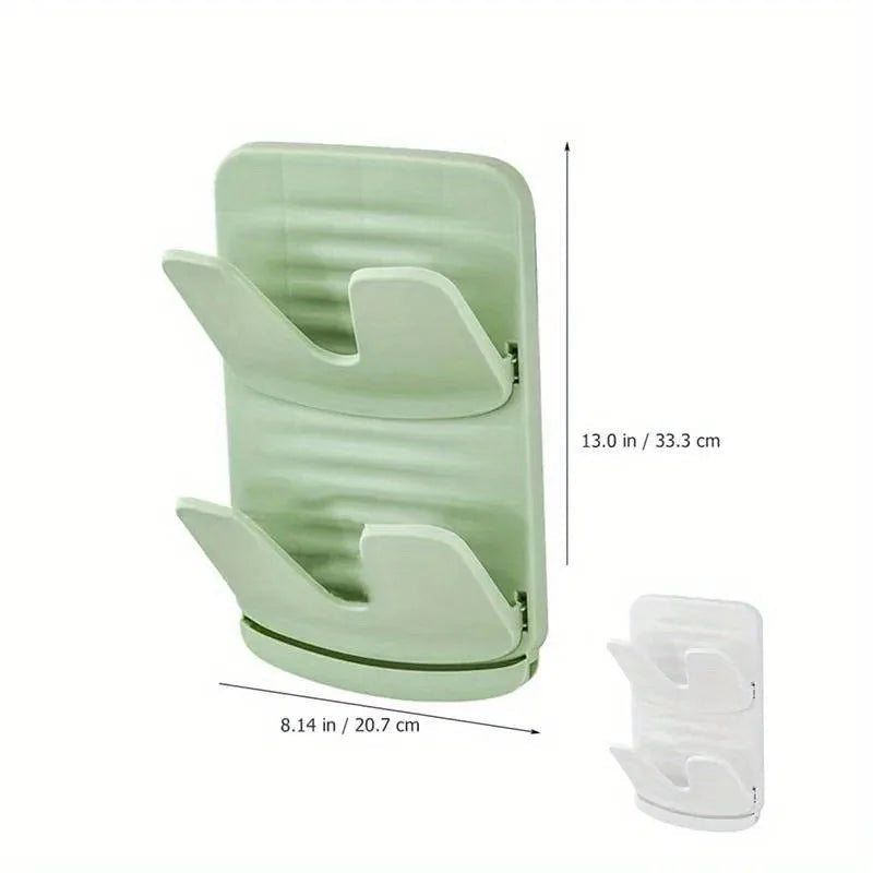 Foldable No-Drill Pot Lid & Cutting Board Holder New Looks Amazing