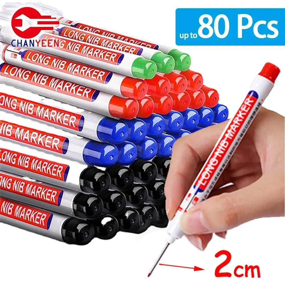 Waterproof Long Head Markers