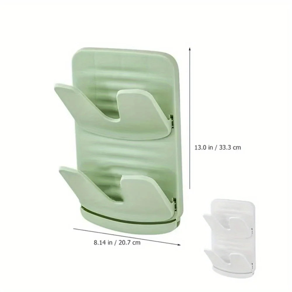 Foldable No-Drill Pot Lid & Cutting Board Holder New Looks Amazing