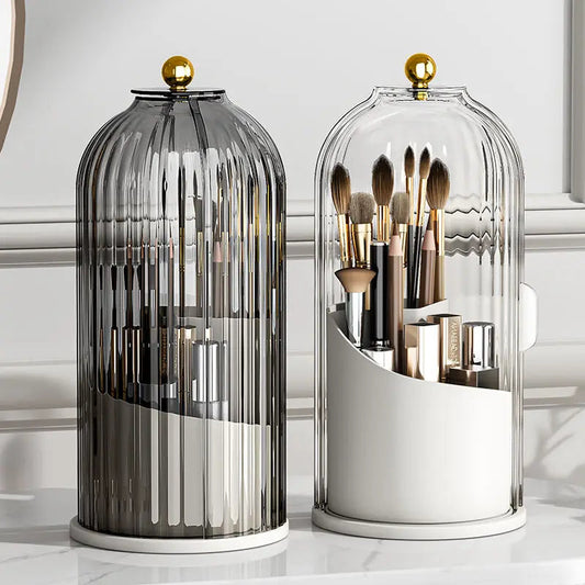 360° Covered Toothbrush & Vanity Organizer New Looks Amazing