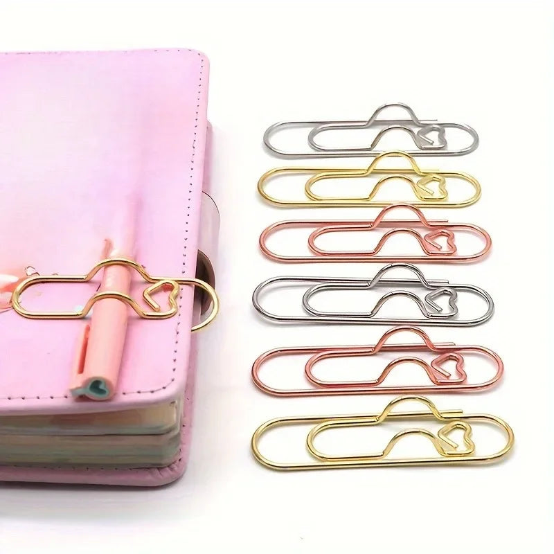 Multifunctional Love Pen Clip Portable Hanging Pen Set
