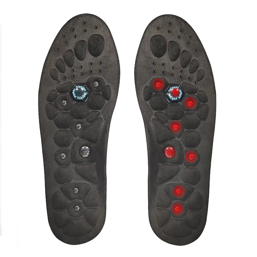 Magnetic Therapy Sports Insoles Foot Massage Pads