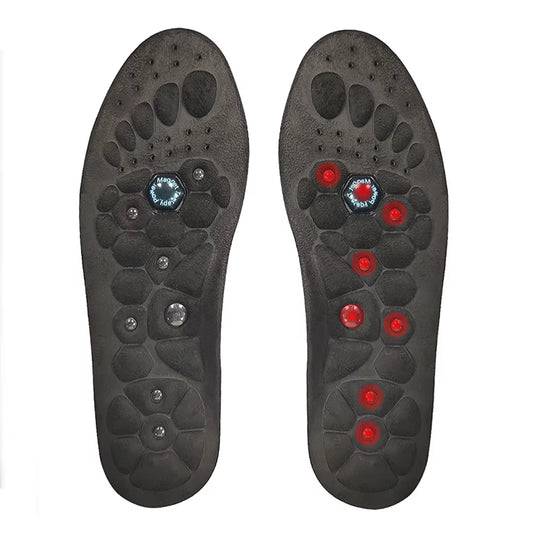 Magnetic Therapy Sports Insoles Foot Massage Pads
