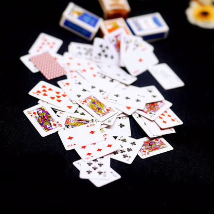 Mini Playing Cards Poker Games Super Small Set