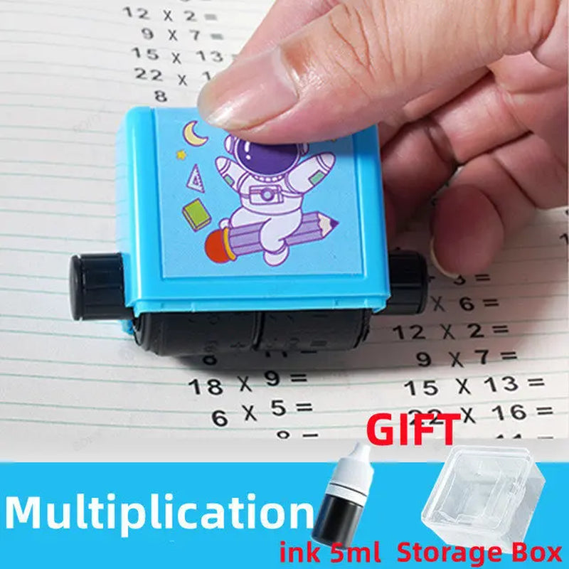 2-In-1 Teaching Stamp Fill-In Roller Math Tool