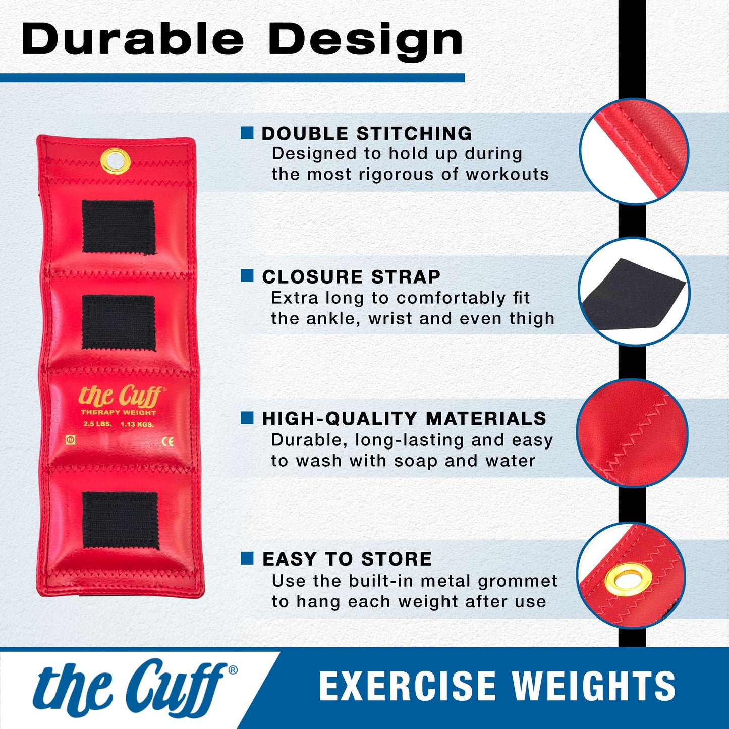 Adjustable Ankle & Wrist Weights – Yoga, Dance & Cardio Training
