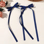 Cute Ribbon Bow Headband Long Tassel Hair Clip