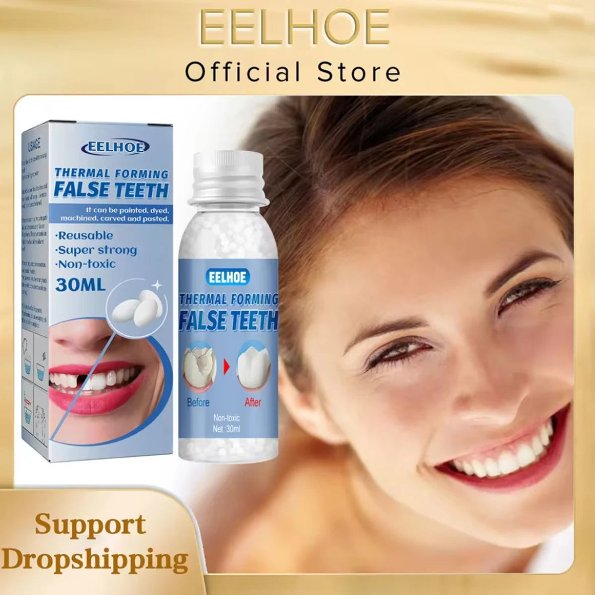Party Temporary Teeth Decoration Costume Prop