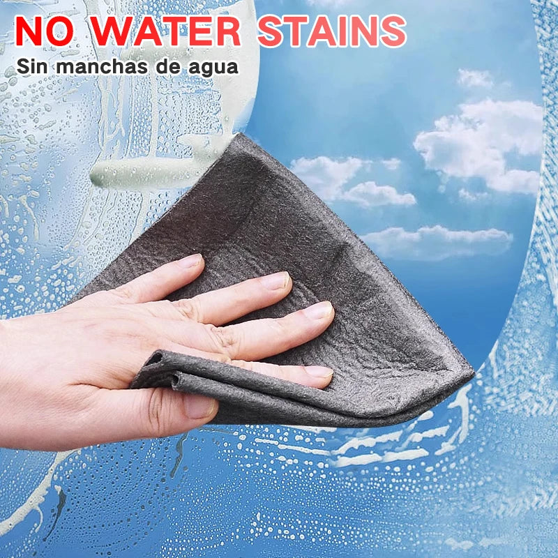 Thickened Magic Cleaning Cloth Microfiber Glass Towel