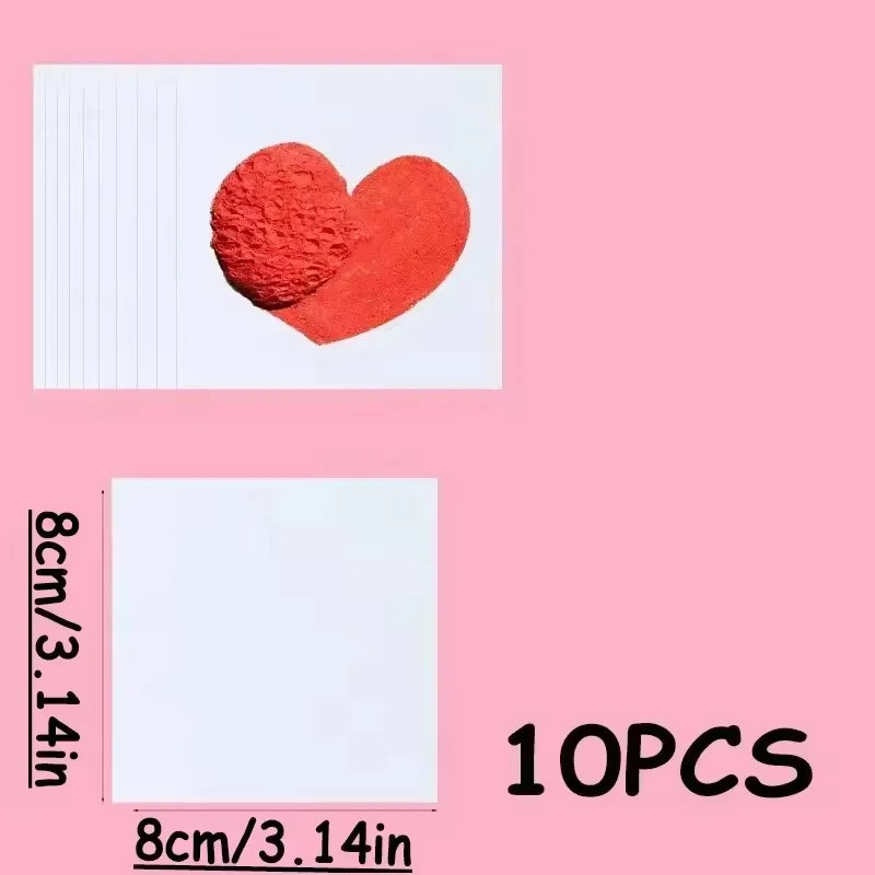 3D Drawing Magic Canvas Sponge Kids DIY Paint Set