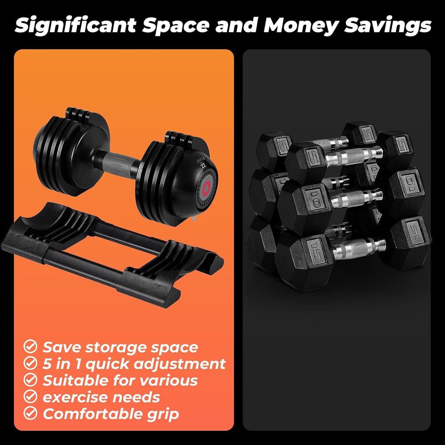 Adjustable Dumbbell Set