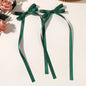 Cute Ribbon Bow Headband Long Tassel Hair Clip