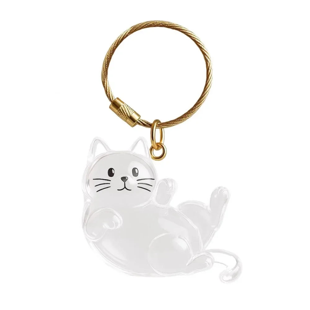 Small Cat Fur Storage Pendant Ornament Container