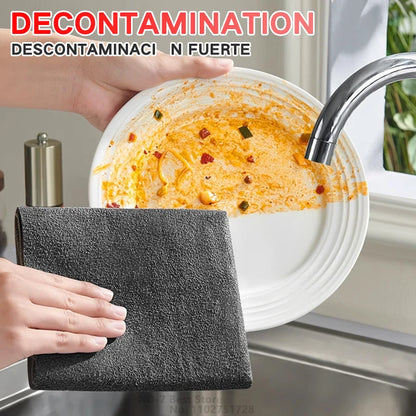 Thickened Magic Cleaning Cloth Microfiber Glass Towel