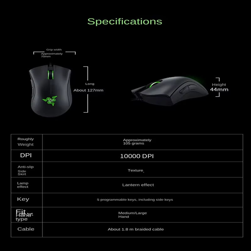 Purgatory Viper Standard Edition Wired Gaming Mouse