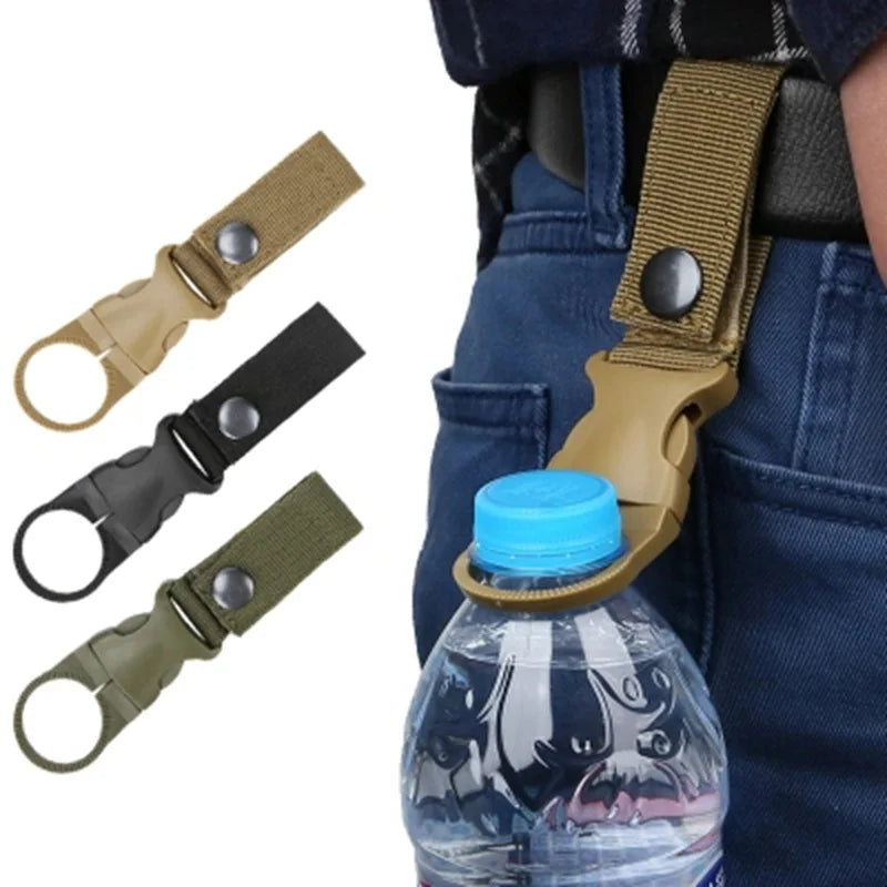 Quickdraw Carabiner Outdoor Hike Water Bottle Buckle