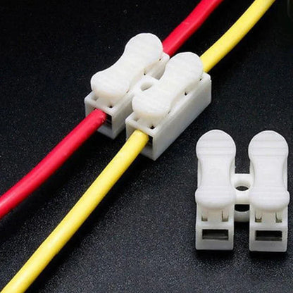 No-Solder Quick Cable Wire Connector Terminal Block