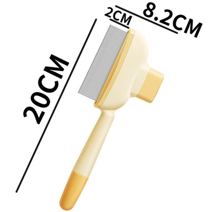 Dog Comb Pet Hair Remover Self-Cleaning Grooming Brush