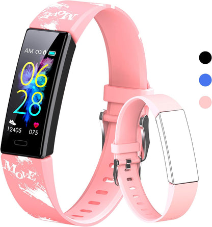 Kids Fitness Tracker Watch – Waterproof Activity & Sport Modes