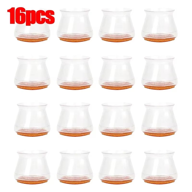 Silicone Chair Leg Caps Furniture Feet Protector Set