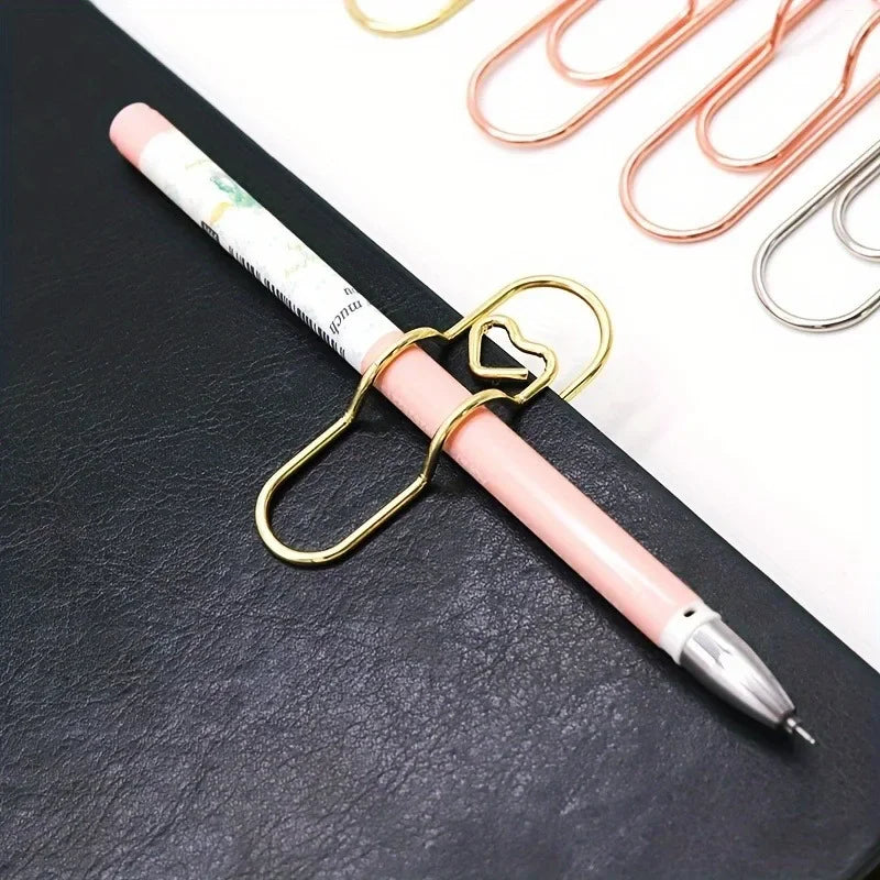 Multifunctional Love Pen Clip Portable Hanging Pen Set
