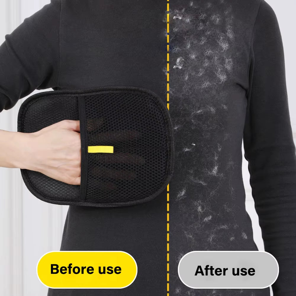 Pet Grooming Gloves Static Dedusting Hair Remover Brush