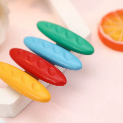 Kids Washable Erasable Peanut-Shaped Crayon Set
