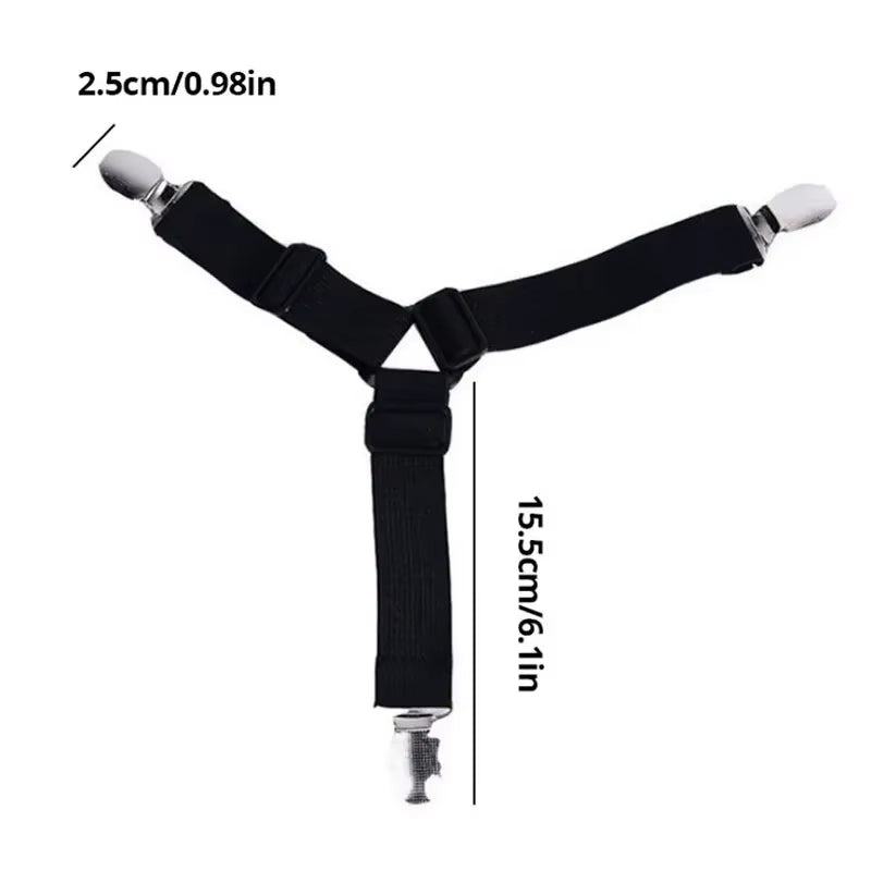 Adjustable Bed Sheet and Quilt Holder Set