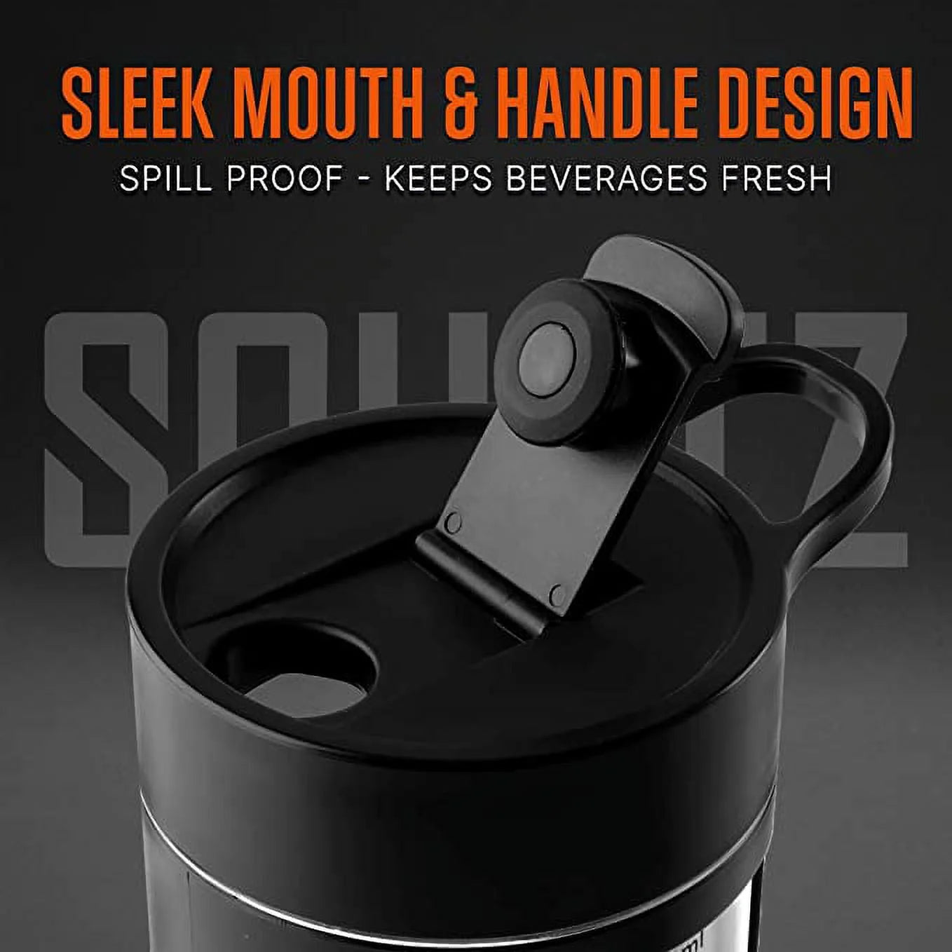 Rechargeable Self-Stirring Shaker Bottle – Auto-Blend Protein Cup