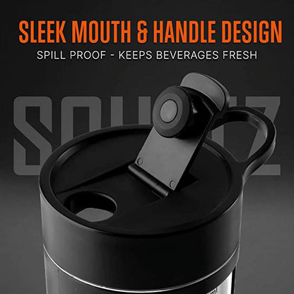 Rechargeable Self-Stirring Shaker Bottle – Auto-Blend Protein Cup