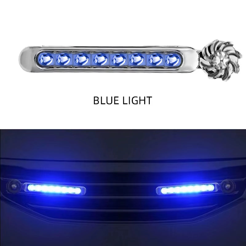 Wind Powered Car LED Daytime Running Light Auxiliary