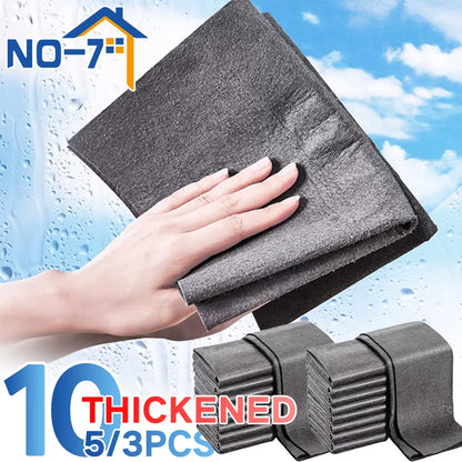 Thickened Magic Cleaning Cloth Microfiber Glass Towel