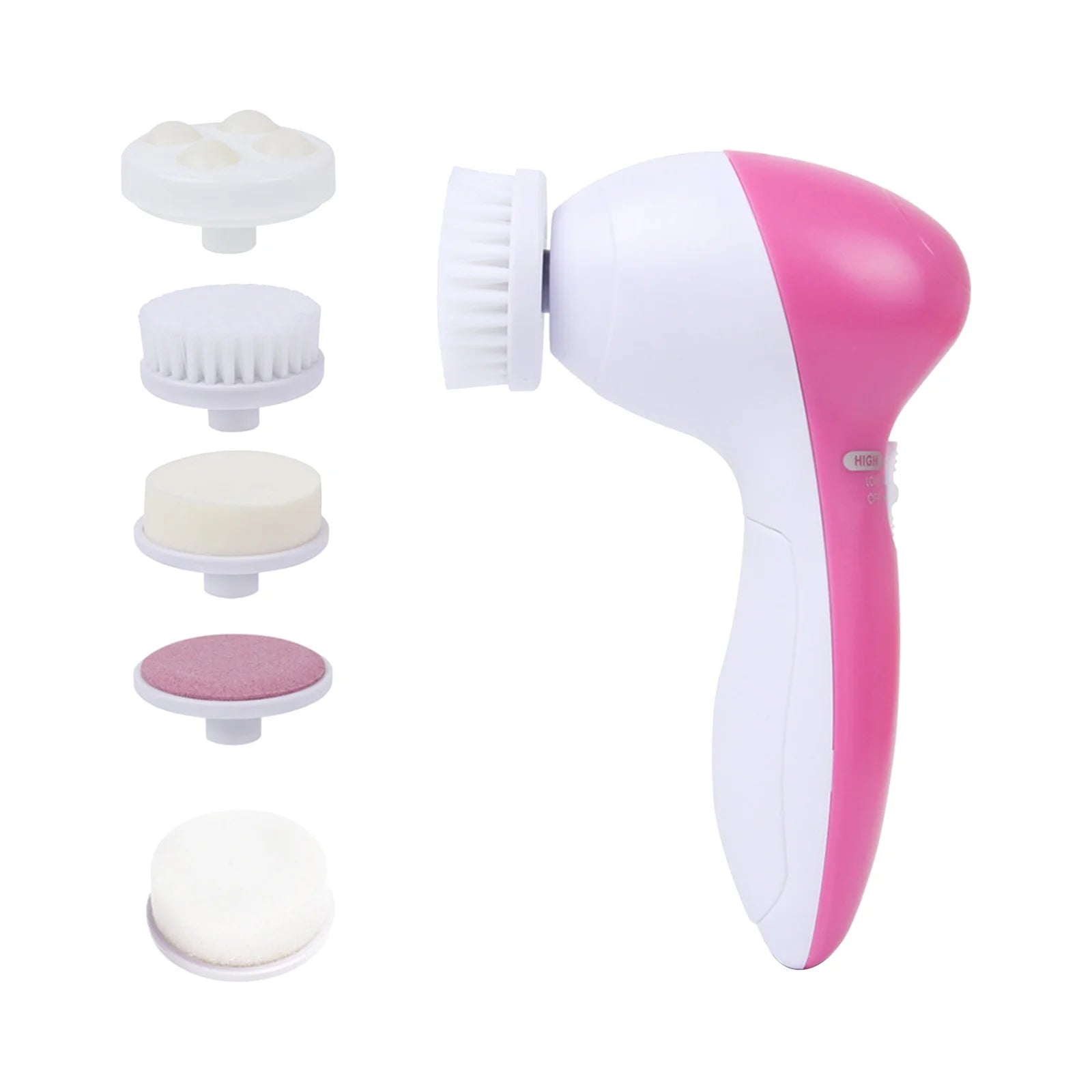 5-In-1 Electric Facial Cleansing Brush