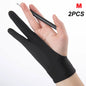Anti-Touch Two-Finger Hand Painting Gloves Art Supplies