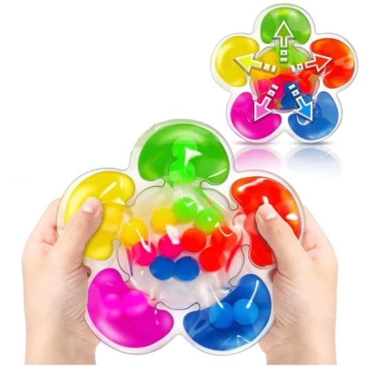 Montessori Five Color Sorting Sensory Toy for Kids