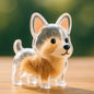 Small Cat Fur Storage Pendant Ornament Container