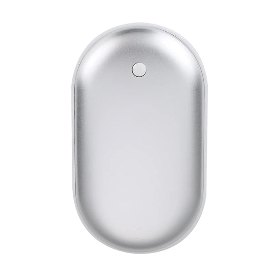Portable USB Rechargeable Pebble Hand Warmer Power Bank