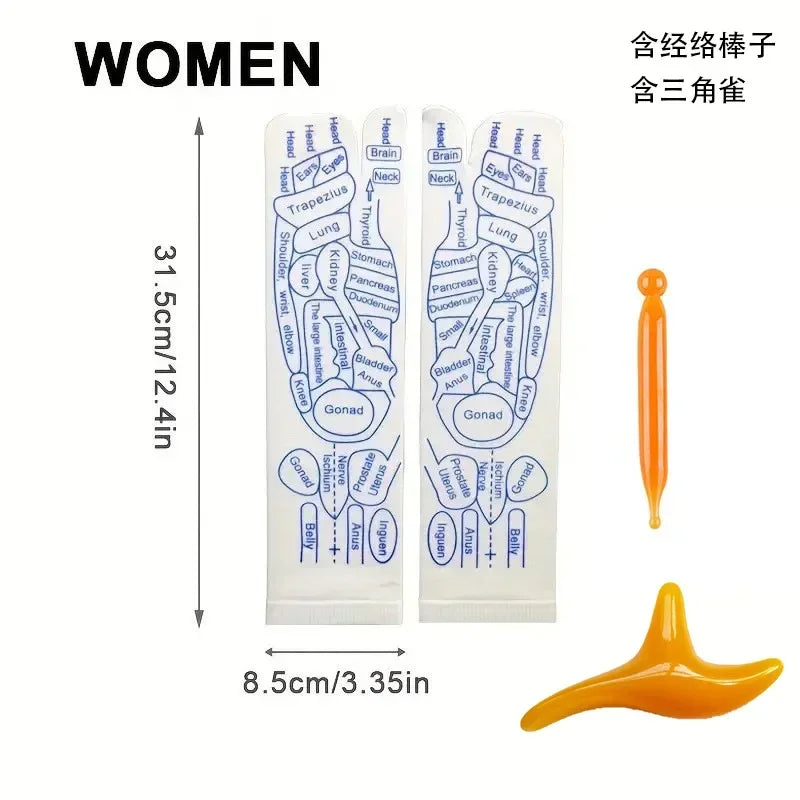 Massage Foot Socks Acupressure Reflexology Foot Care