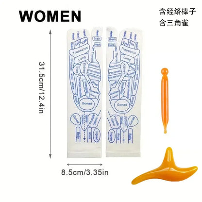 Massage Foot Socks Acupressure Reflexology Foot Care