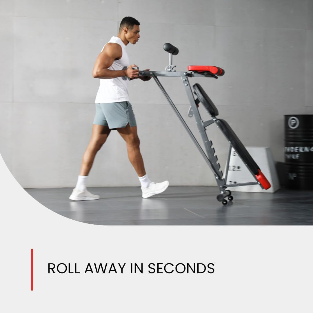 All-In-One Adjustable Weight Bench – Home Gym Incline/Decline