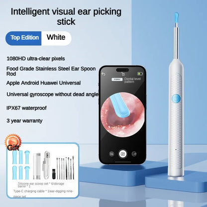 Wireless Visual Silicone Ear Spoon Endoscope Camera
